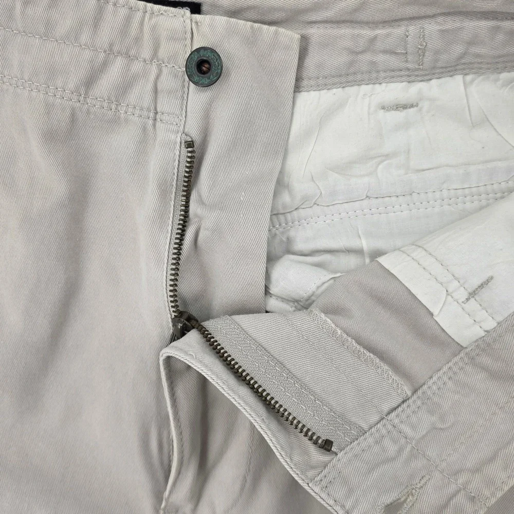 Polo Jeans Co Ralph Lauren Mens Tan Khaki Cargo Pants 38x30 Military Utility